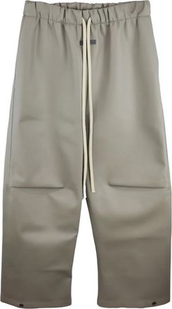 Fear of God Pantaloni a gamba ampia con pieghe al ginocchio - Toni neutri