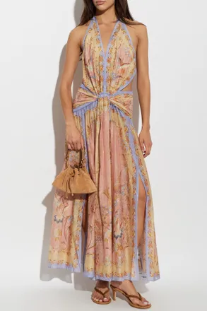 Zimmermann Dress With Lurex Thread, Womens, Multicolour