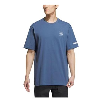 adidas Short Sleeve Outdoor Ocean T-Shirts Teal IU1281