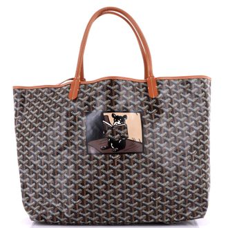 Goyard Saint Louis Tote Printed Coated Canvas GM