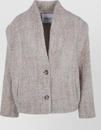 Isabel Marant high neck short jacket