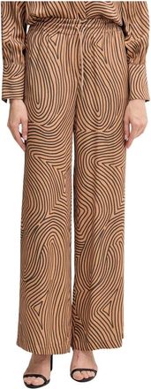Marc Aurel Donna, Pantaloni, Marrone, M, new