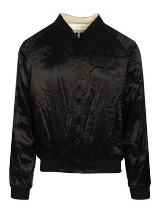 Diesel Reversible Satin Bomber Jacket