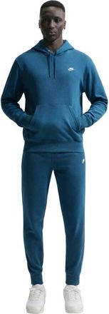 Nike Club Fleece Trainingspak - Heren - Trainingspakken - Blauw - M - Katoen - Fitness