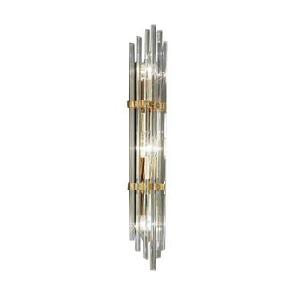 Netlighting Ontario Lifestyle Wall Light Polished Gold 3x E14