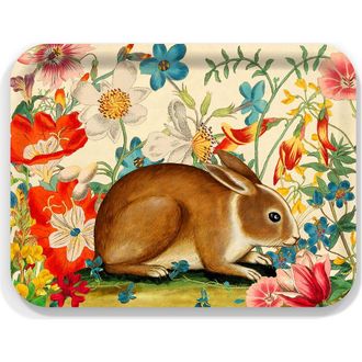 Caskata Bunny Maximus Large Rectangular Birchwood Tray - Wood & Melamine in Bunny Maximus Tray at Nordstrom