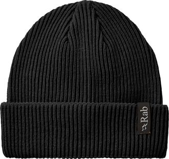 RAB Perimeter Rolled Beanie in Black at Nordstrom