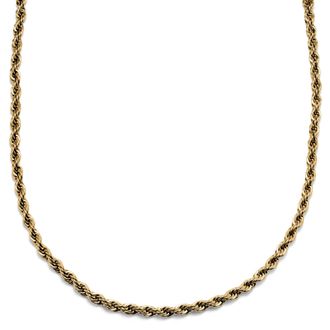 Lucléon Kordelkette Goldfarben 6mm Collin Amager