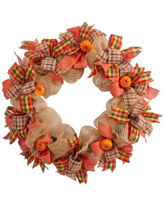Nearly Natural 30In. Autumn Pumpkin