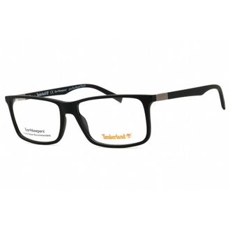 Timberland Mens Black Rectangular Eyeglass Frames TB1650