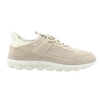 Geox Sneaker - Dames - Schoenen - Beige - Maat: 38 EU Leer
