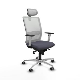 Piqueras y Crespo Silla De Oficina Piqueras Y Crespo Haches Blanco Espuma Confort