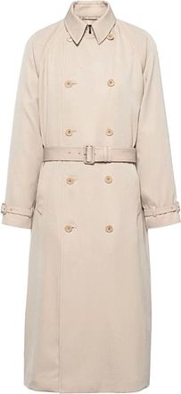 Prada Jassen, Heren, Beige, S, Stijlvolle Jas voor Mannen