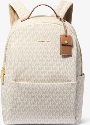 Michael Kors Sable Large Signature Logo Backpack