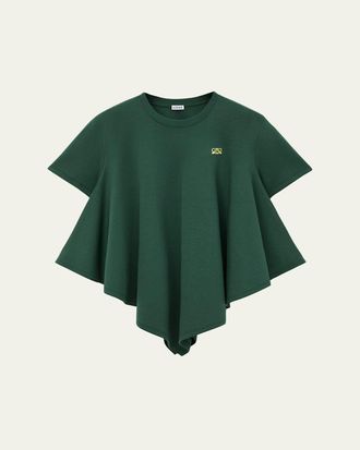 Loewe Short-Sleeve Cape T-Shirt
