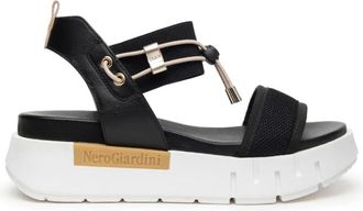 Nero Giardini Dames, Schoenen, Zwart, Maat: 40 EU Leer
