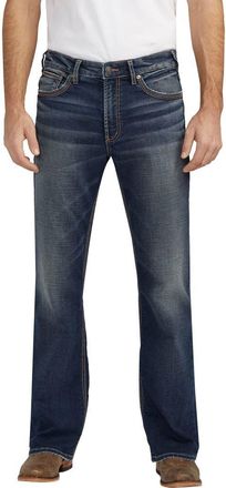 Silver Jeans Co Zac Relaxed Fit Straight Leg Jeans in Indigo at Nordstrom, Size 36 X 30