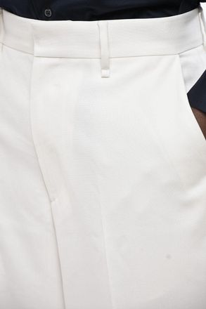 Givenchy Pantaloni Straight Fit in Misto Mohair con Chiusura a Scomparsa Givenchy