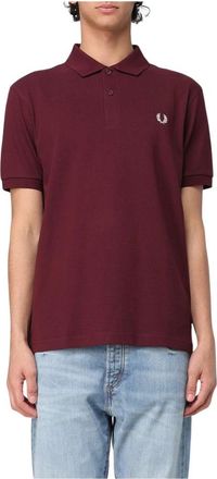 Fred Perry Heren, Tops, Rood, Maat: XL