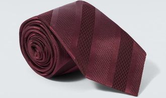 Brunello Cucinelli Striped silk tie