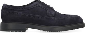 Doucal's Suede Lace-up Shoes
