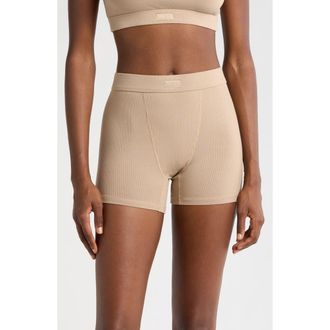 UGG Alexiah Rib Lounge Boy Shorts in Silver Taupe at Nordstrom Rack, Size X-Small
