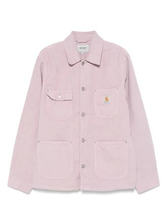 Carhartt Work in Progress logo-patch denim jacket - Pink