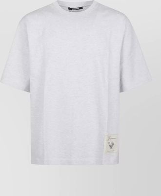 Jacquemus ribbed crew-neck cotton t-shirt
