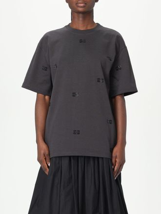 Ganni T-shirt logata Ganni con strass