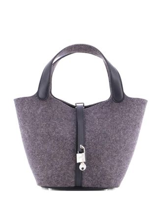 Herm&egrave;s Borsa Picotin Lock - Grigio