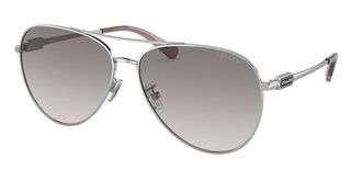 Coach HC7140 CD474 90016I Womens Sunglasses Silver Size 61