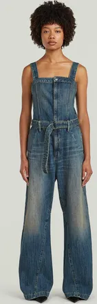 G-Star Bustier 3D Jumpsuit - Donkerblauw - Dames