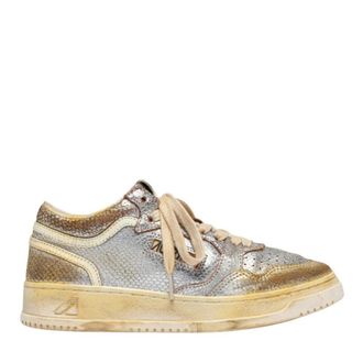 Autry Med-Way Super Vintage - Dames - Sneakers - Veelkleurig - 37 EU - Katoen - Schoenen