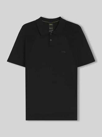 HUGO BOSS Poloshirt mit Logo Detail in Black, Gr&ouml;&szlig;e XXXL