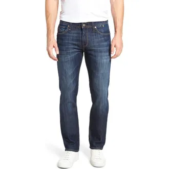 Mavi Zach Straight Leg Jeans in Dark Maui at Nordstrom Rack, Size 42 X 30