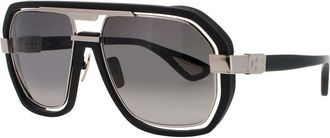 Bugatti Mens Grey Rectangular Sunglasses 08MBKWG