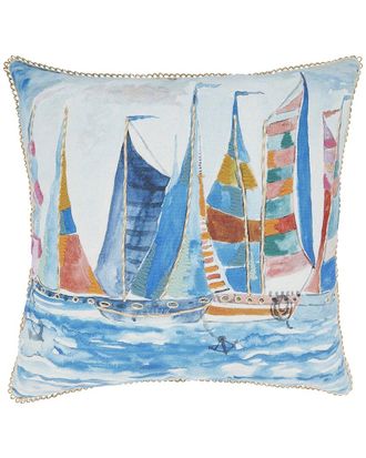Saro Lifestyle Outdoor Square Pillow