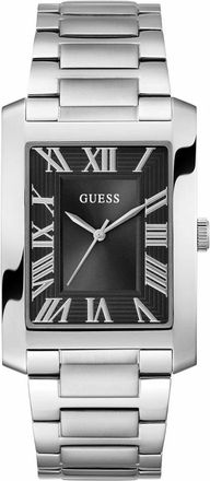 Guess Clyde Analoog Horloge - Heren - Accessoires - Grijs - Maat: ONE Size