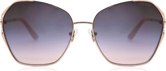 Guess GU7687 28C Womens Sunglasses Gold Size 62