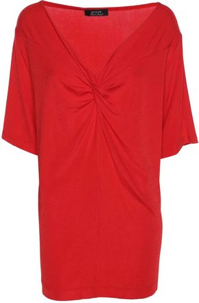 Basler T-shirt con scollo a V - Rosso
