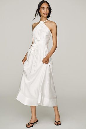 English Factory Crochet Halter Dress