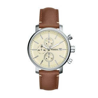 Fossil Mens Rhett 43mm Multifunction, Stainless Steel Watch, BQ2850