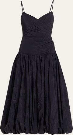 Cinq &agrave; Sept Fia Drop-Waist Bubble Midi Dress