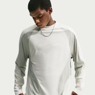 Nike Mens Tech Dri-FIT ADV Jersey in Grey | IM5725-072