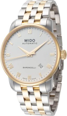Mido Mens Baroncelli Jubilee 38mm Automatic Watch M86009261