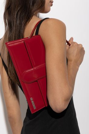 Jacquemus Bambino Long Bag, Womens, Red