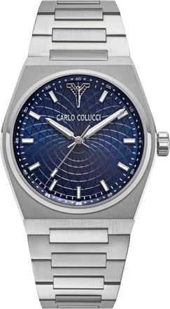 Carlo Colucci Cc-600-4 Horloge - Heren - Horloges - Grijs - ONE Size - Accessoires