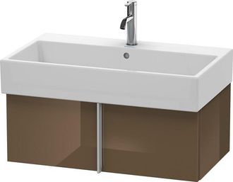 Duravit Mueble De Pared Duravit Vero Air 78,4 X 43,1 Cm, 1 Extra&iacute;ble, Para Vero Air 235080, Color (frente/cuerpo): Marr&oacute;n Oliva Laca Alto Brillo - Va612706161