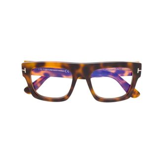 Tom Ford Glasses, male, Brown, Size: 53 MM Optical Frame