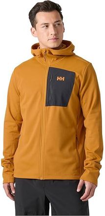 Helly Hansen Fleece Jacket Mens Sweater Mustard : 2XL, Elastane/Polyester